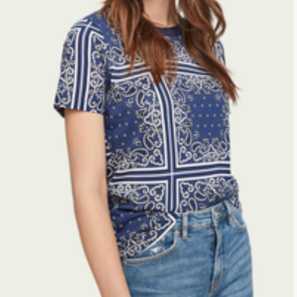 Bandana t shirt (Scotch and Soda)